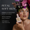 Hydrating Petal Cream - Daily Moisturizer with Hyaluronic Acid, Peptides + Vitamin C