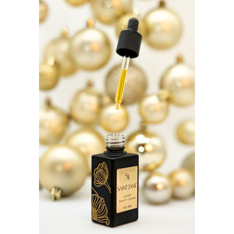 Limited Edition Luxury Beauty Serum Hand Painted Bottle