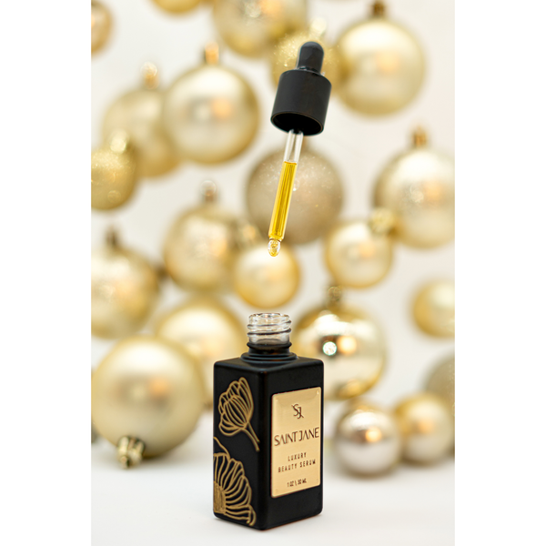 Limited Edition Luxury Beauty Serum Hand Painted Bottle